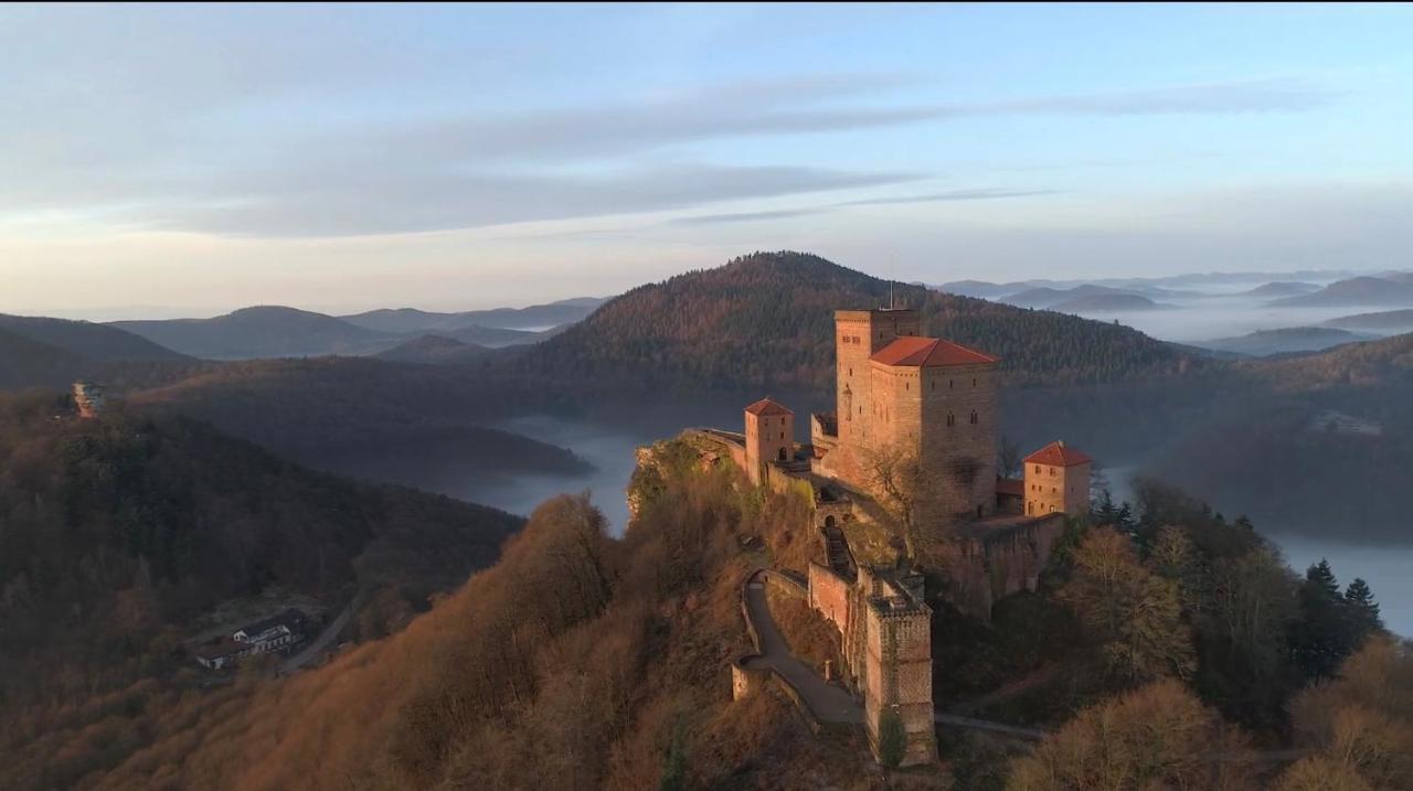 Ferienwohnung Am Waldrand Lemberg Esterno foto