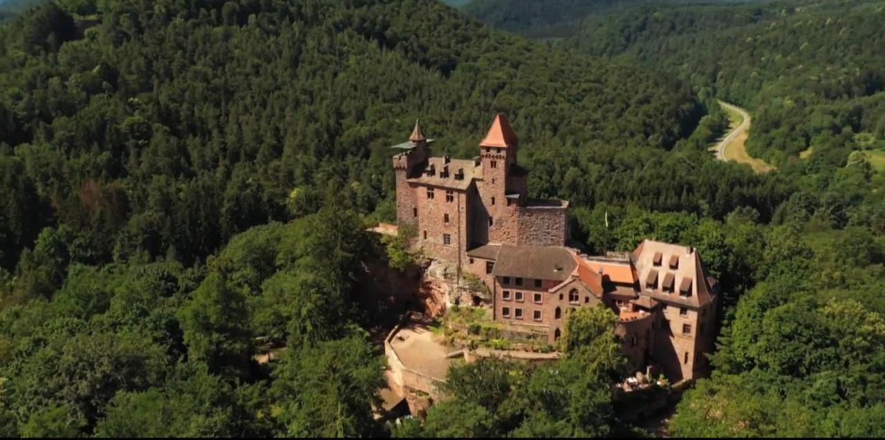 Ferienwohnung Am Waldrand Lemberg Esterno foto